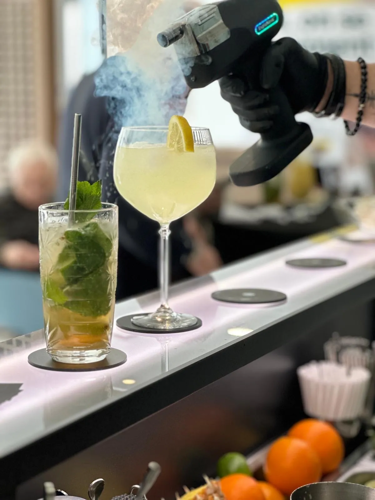 Exemple d'installation d'un bar mobile S2B