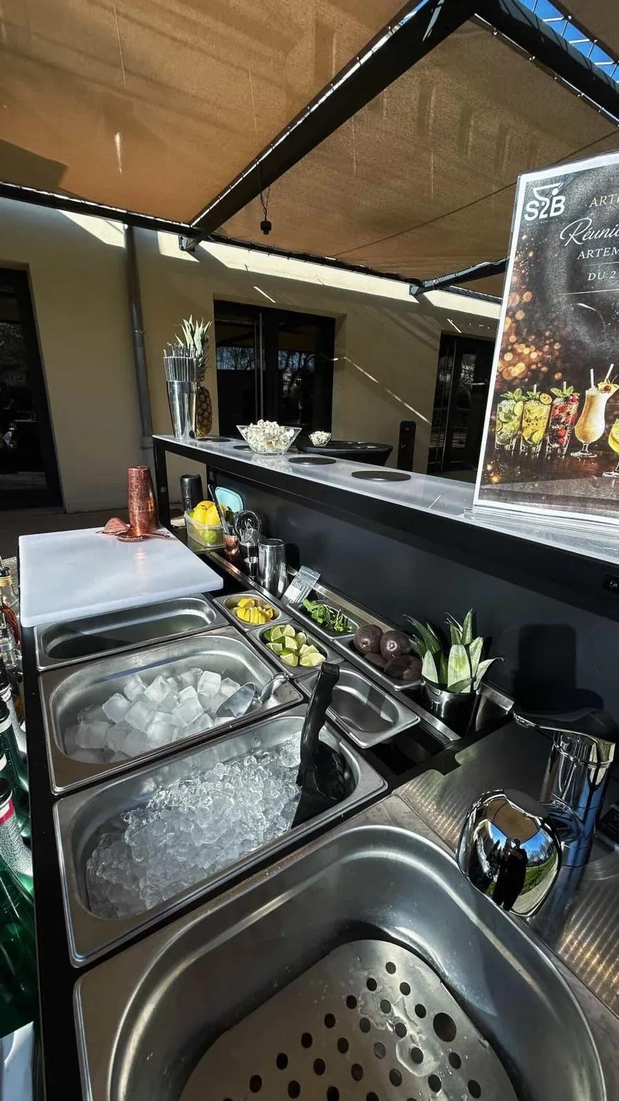 Location de bar mobile professionnel pour évènement