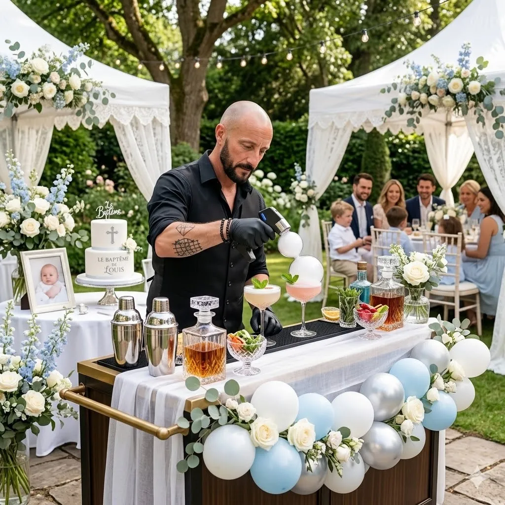 Cocktails pour baptême